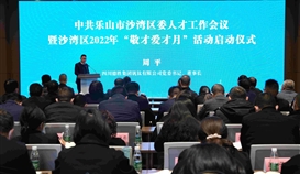 以高質(zhì)量人才保障助推企業(yè)高質(zhì)量發(fā)展，周平董事長(zhǎng)參加區(qū)委人才工作會(huì)并發(fā)言
